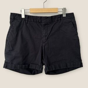L.O.G.G. Black Cotton Shorts